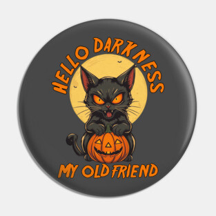 Halloween Cat Pin