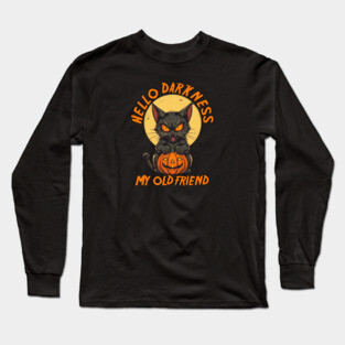 Halloween Cat Long Sleeve T-Shirt
