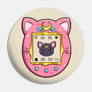Luna Tamagotchi Pin