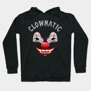 Halloween Clown, Creepy Clown, Clownatic, Scary Clown, Evil Clown, Halloween, Clown Face, Clown Masks, Circus, Halloween Hoodie