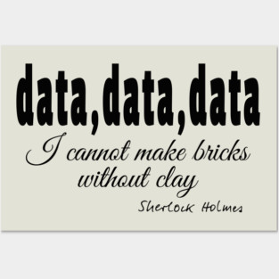 Data Data Data Posters and Art