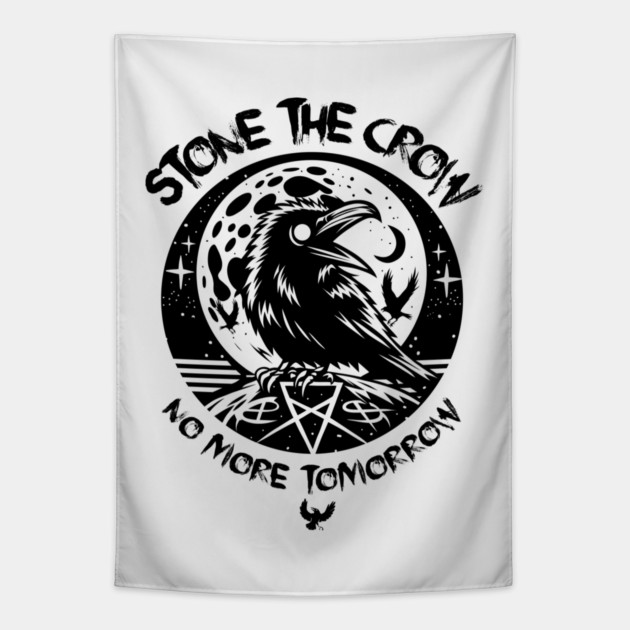 STONE THE CROW Tapestry by artslaves