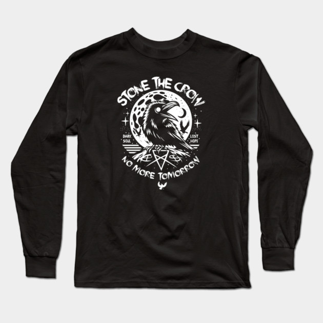 STONE THE CROW Long Sleeve T-Shirt by artslaves