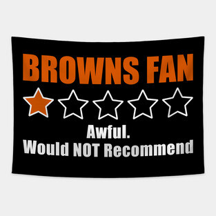 BROWNS-FAN Tapestry