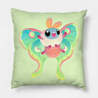 Luna moth Pillow