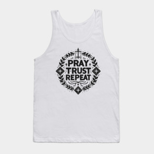 Pray Trust Repeat Tank Top