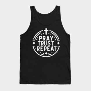 Pray Trust Repeat Tank Top