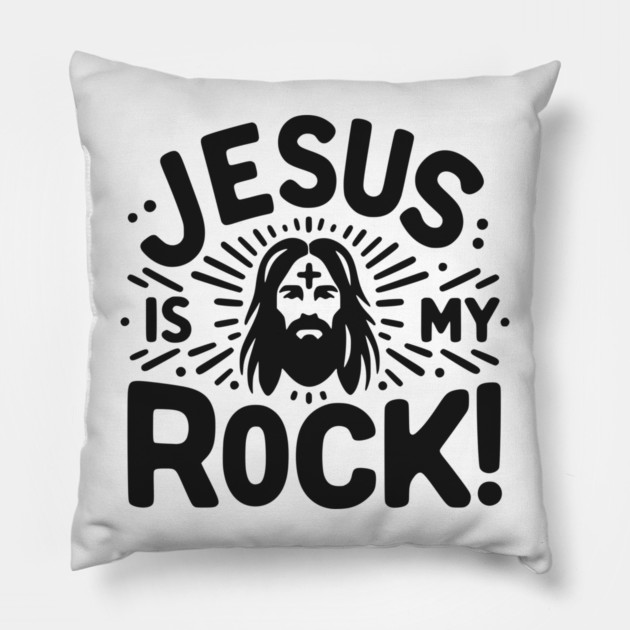 Jesus is My Rock Pillow by Frank Ring