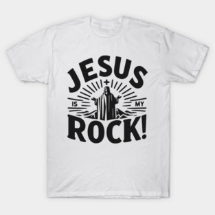 Jesus is My Rock T-Shirt