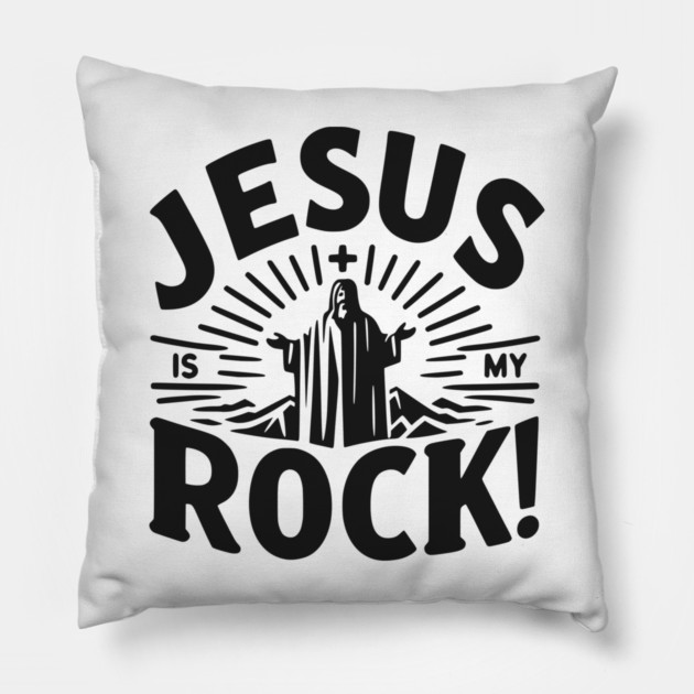 Jesus is My Rock Pillow by Frank Ring