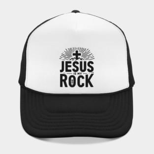 Jesus is My Rock Hat