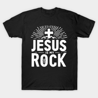 Jesus is My Rock T-Shirt