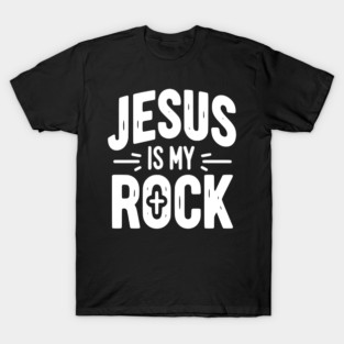 Jesus is My Rock T-Shirt