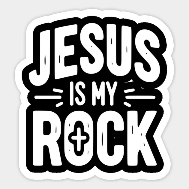 Jesus is My Rock Magnet by Frank Ring