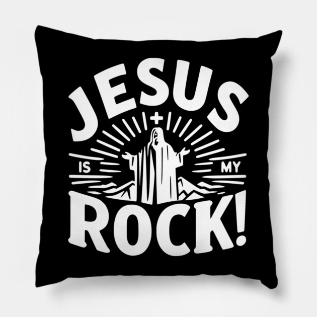 Jesus is My Rock Pillow by Frank Ring