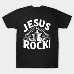 Jesus is My Rock T-Shirt