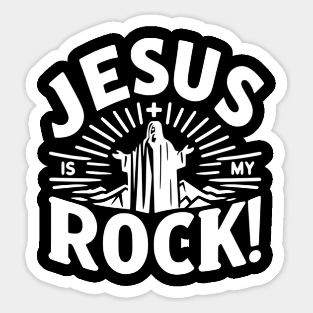 Jesus is My Rock Magnet by Frank Ring