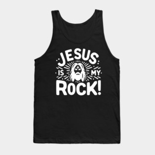 Jesus is My Rock Tank Top