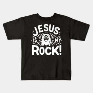 Jesus is My Rock Kids T-Shirt