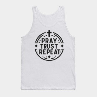 Pray Trust Repeat Tank Top