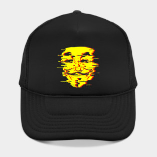 Anon Glitch Yellow Hat