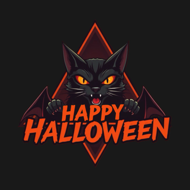 Happy Halloween Cat by Pete the Cat Guy