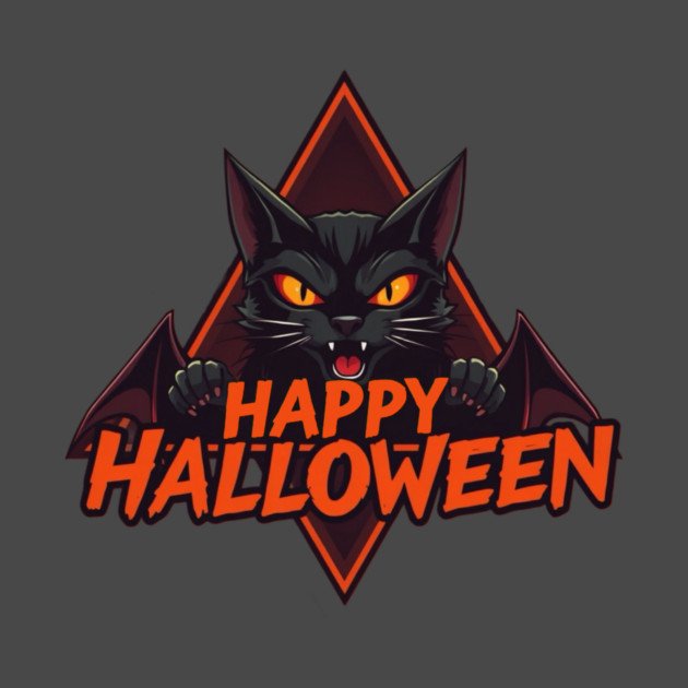 Happy Halloween Cat by Pete the Cat Guy