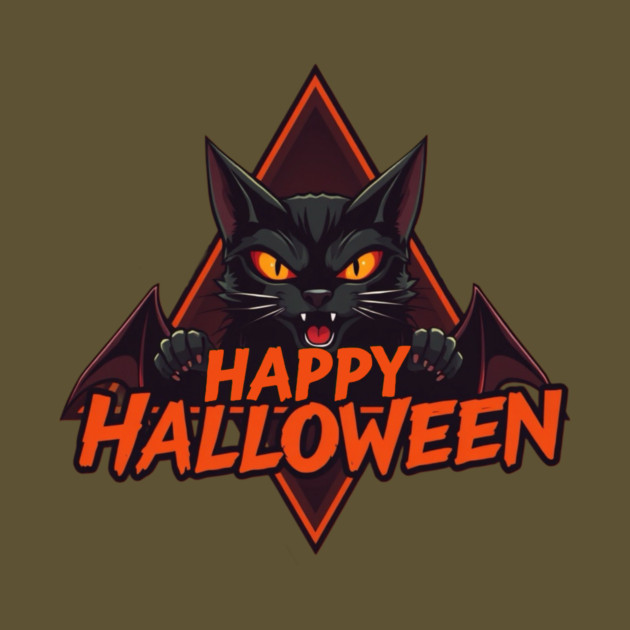 Happy Halloween Cat by Pete the Cat Guy