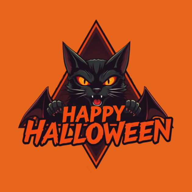 Happy Halloween Cat by Pete the Cat Guy