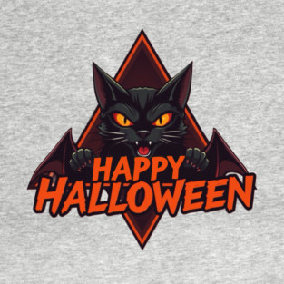 Happy Halloween Cat T-Shirt