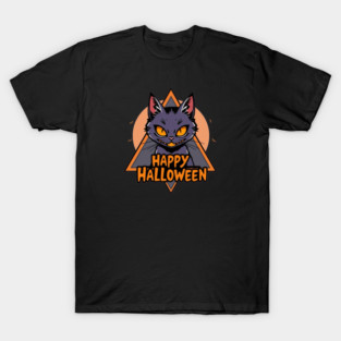 Happy Halloween Cat T-Shirt