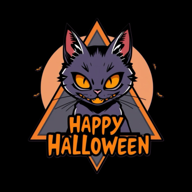 Happy Halloween Cat by Pete the Cat Guy