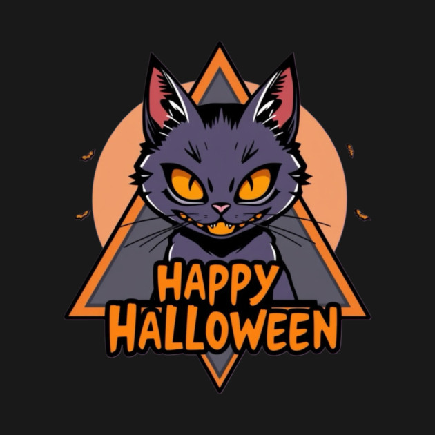 Happy Halloween Cat by Pete the Cat Guy