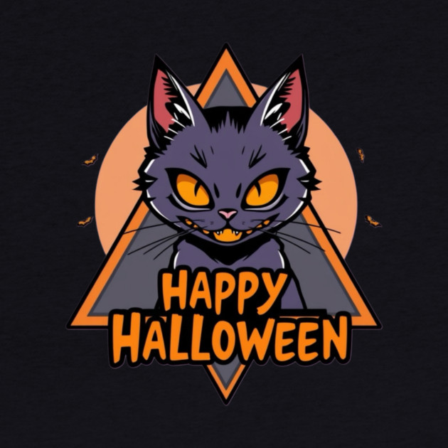Happy Halloween Cat by Pete the Cat Guy
