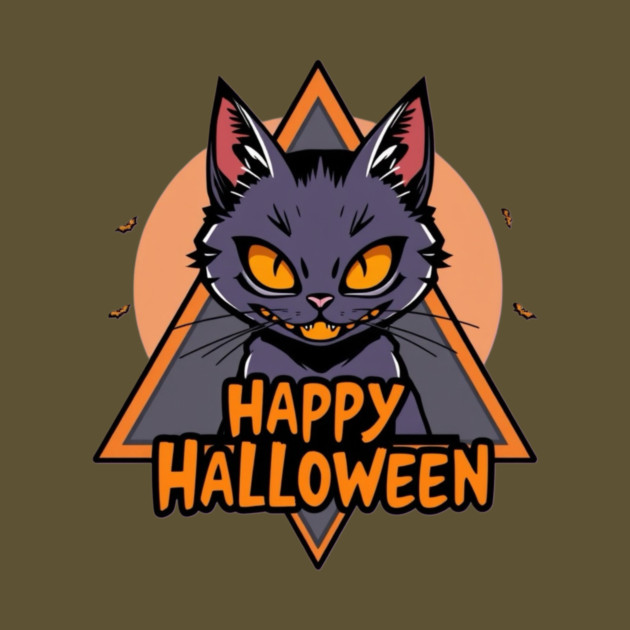 Happy Halloween Cat by Pete the Cat Guy
