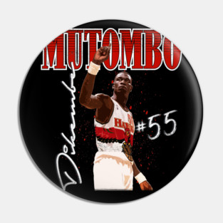Mutombo - Not in my house Pin