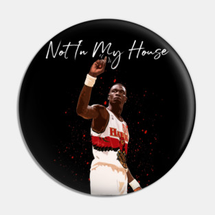 Mutombo - Not in my house Pin