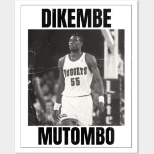 Dikembe Mutombo Posters and Art
