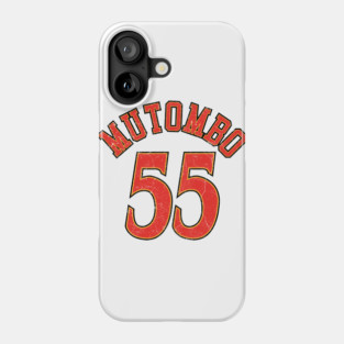 Mutombo - worn out look Phone Case