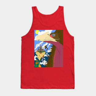 Skies Bird Shirt Tank Top