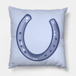 Lucky Horseshoe Pillow