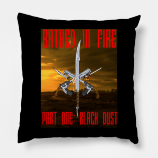 Bathed in Fire Pillow