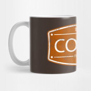 Vintage Distressed Coffee Logo Mug
