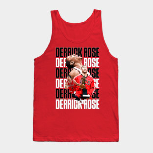 Derrick Rose Vector Art Tank Top
