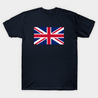 Union Jack - Punk Rock Jacket Button T-Shirt