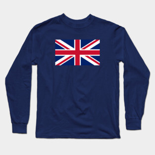 Union Jack - Punk Rock Jacket Button Long Sleeve T-Shirt