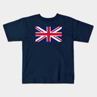Union Jack - Punk Rock Jacket Button Kids T-Shirt