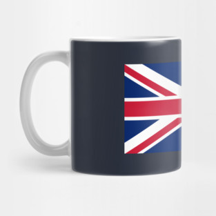 Union Jack - Punk Rock Jacket Button Mug