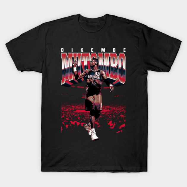 Dikembe Mutombo Tribute Shirt T-Shirt by lazartemarjun