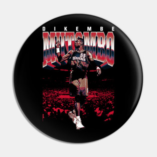 Dikembe Mutombo Tribute Shirt Pin